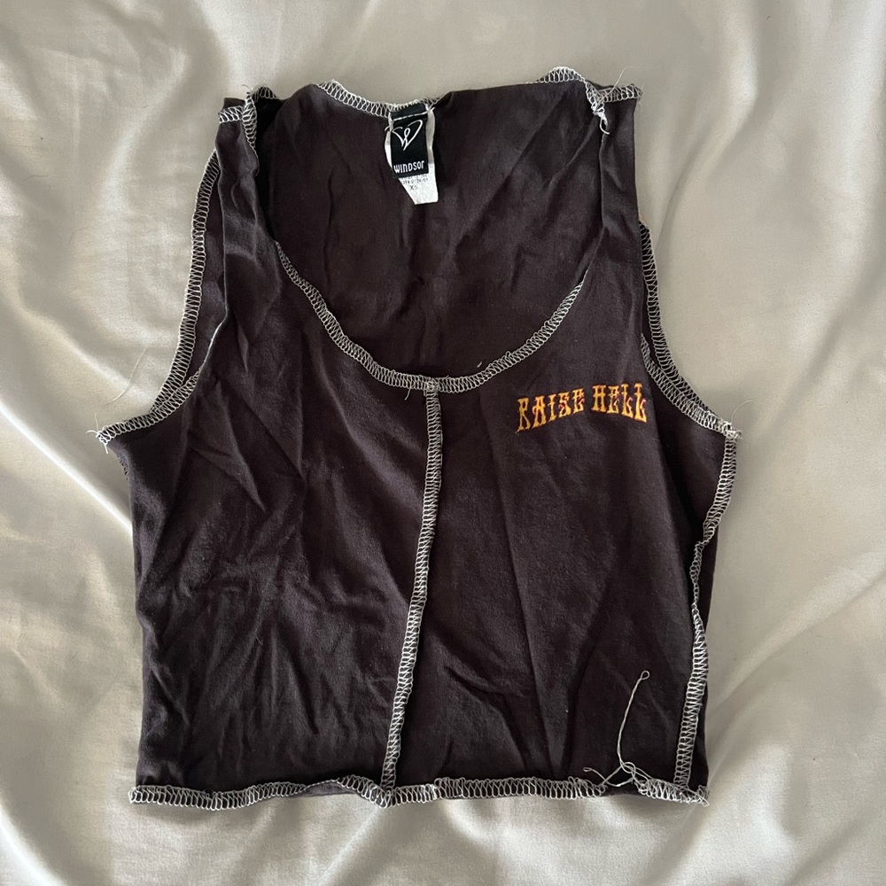windsor cropped tank